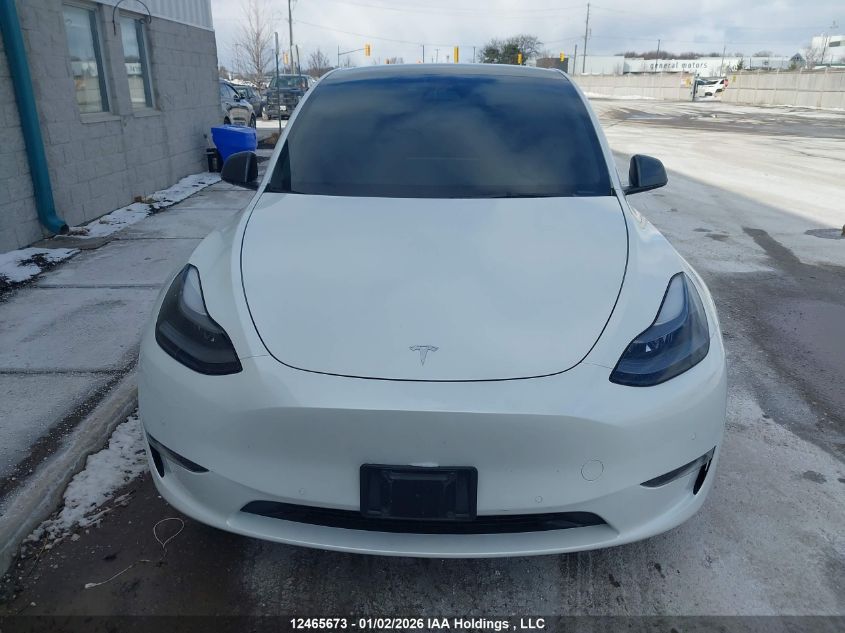 2022 Tesla Model Y Performance VIN: 7SAYGDEF0NF516826 Lot: 12465673