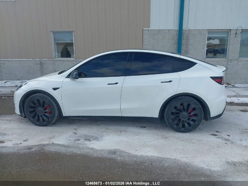 2022 Tesla Model Y Performance VIN: 7SAYGDEF0NF516826 Lot: 12465673