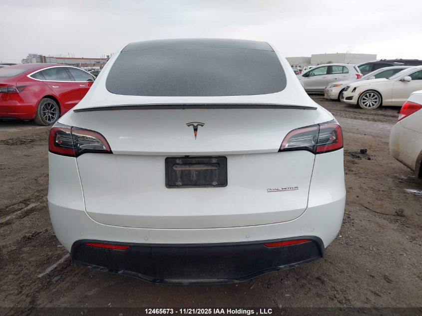 2022 Tesla Model Y Performance VIN: 7SAYGDEF0NF516826 Lot: 12465673