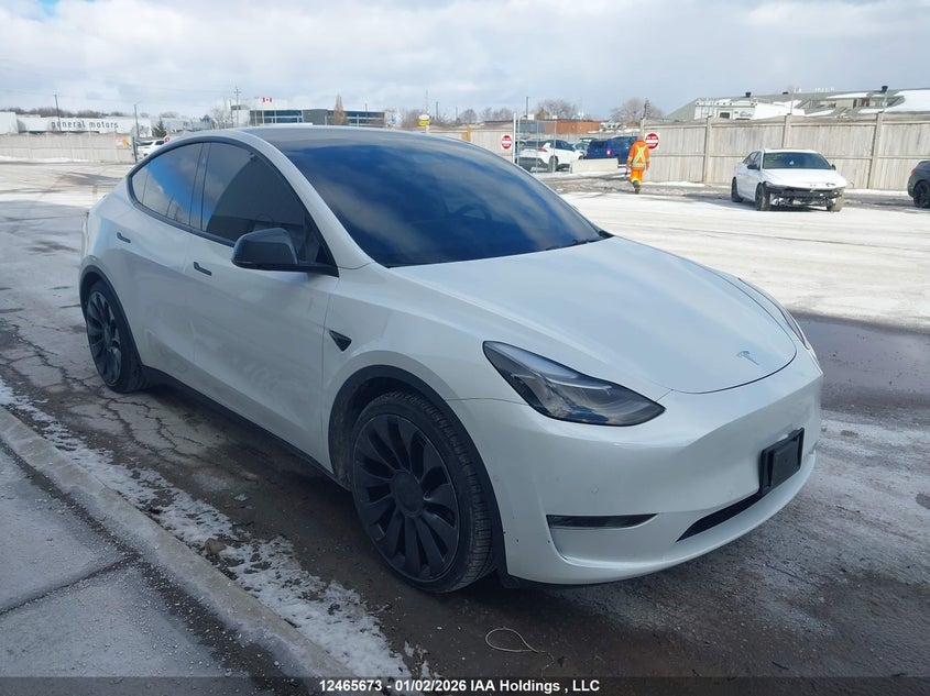 7SAYGDEF0NF516826 2022 Tesla Model Y Performance auction photo 1