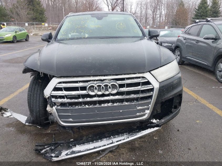 2020 Audi Q5 45 Komfort VIN: WA1ANAFY9L2093967 Lot: 12465721