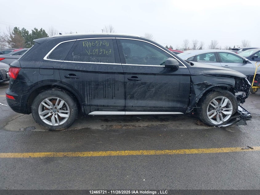 2020 Audi Q5 45 Komfort VIN: WA1ANAFY9L2093967 Lot: 12465721