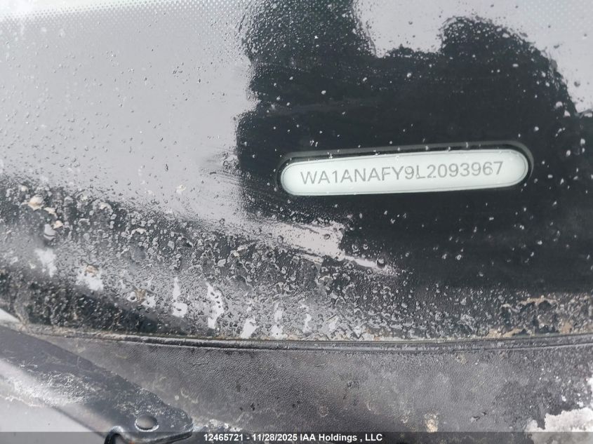 2020 Audi Q5 45 Komfort VIN: WA1ANAFY9L2093967 Lot: 12465721