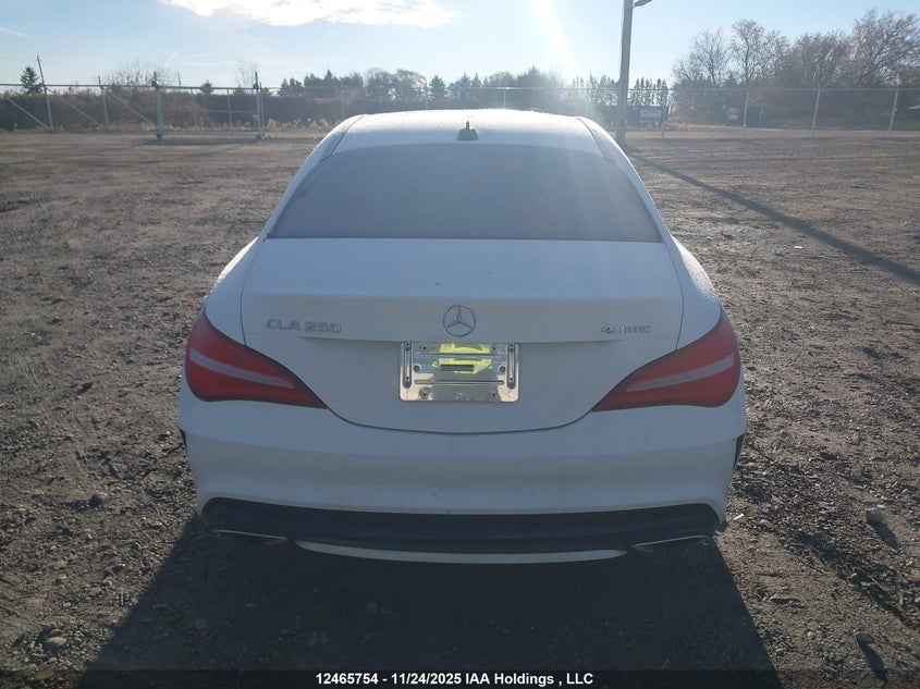 2018 Mercedes-Benz Cla 250 4Matic VIN: WDDSJ4GB6JN544520 Lot: 12465754