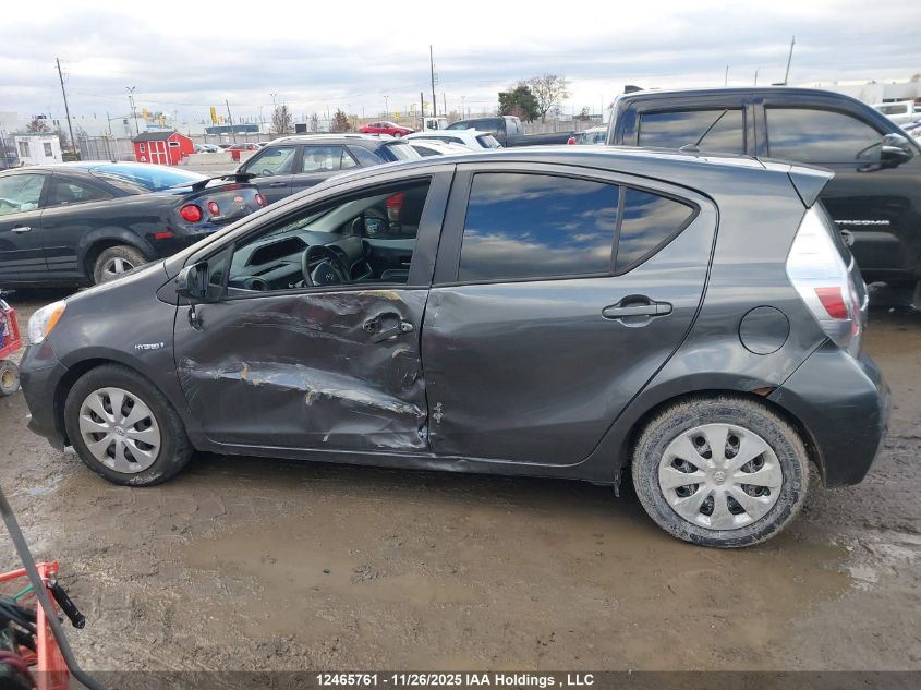 2014 Toyota Prius C VIN: JTDKDTB31E1562271 Lot: 12465761