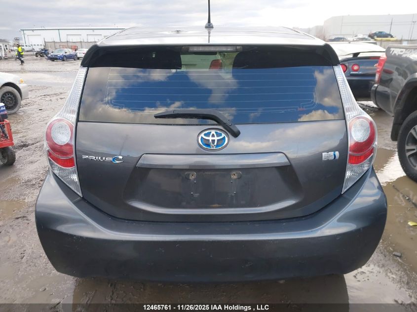 2014 Toyota Prius C VIN: JTDKDTB31E1562271 Lot: 12465761