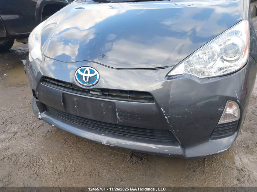 2014 Toyota Prius C VIN: JTDKDTB31E1562271 Lot: 12465761