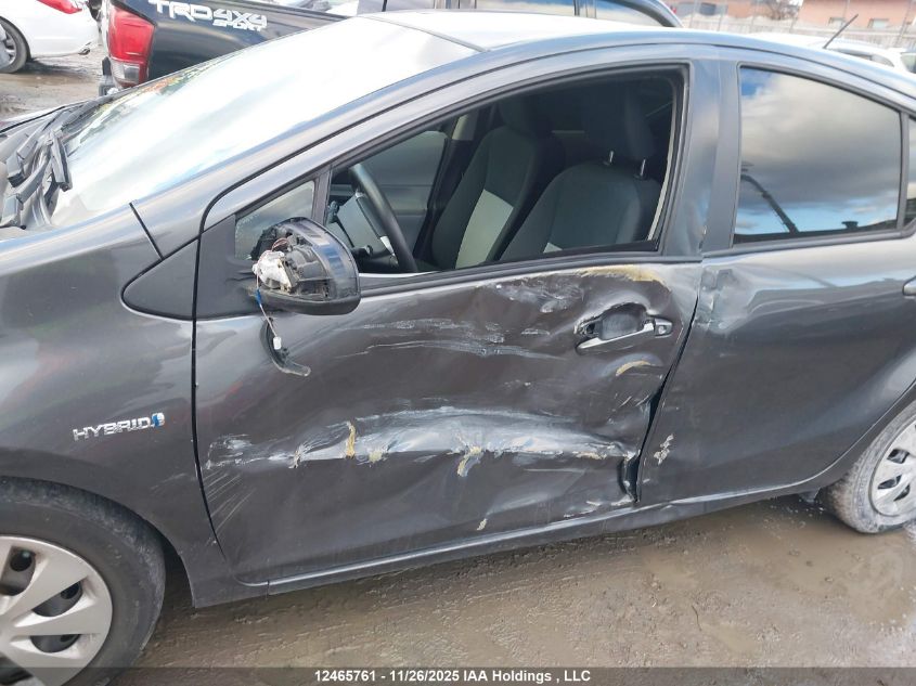 2014 Toyota Prius C VIN: JTDKDTB31E1562271 Lot: 12465761