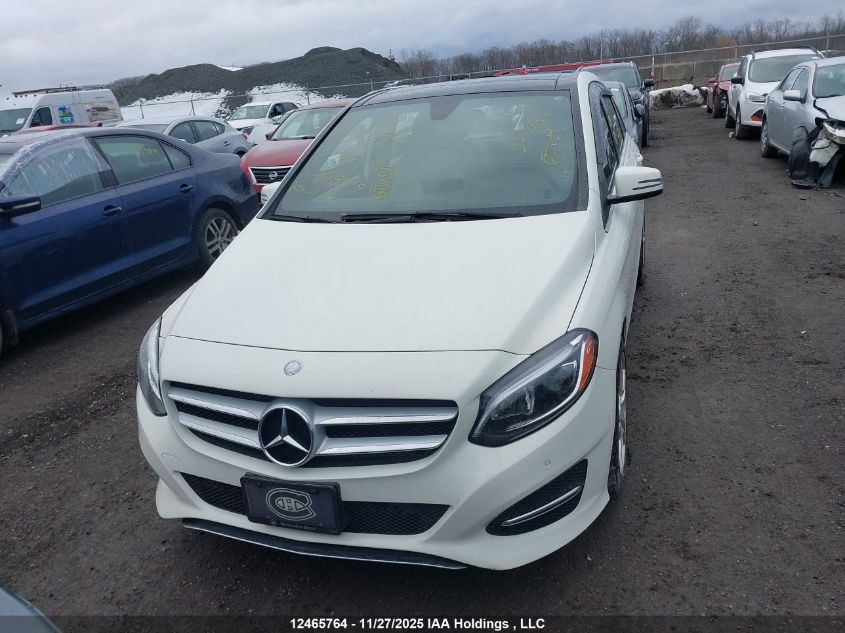 2016 Mercedes-Benz B 250 4Matic Sports Tourer VIN: WDDMH4GB6GJ378519 Lot: 12465764