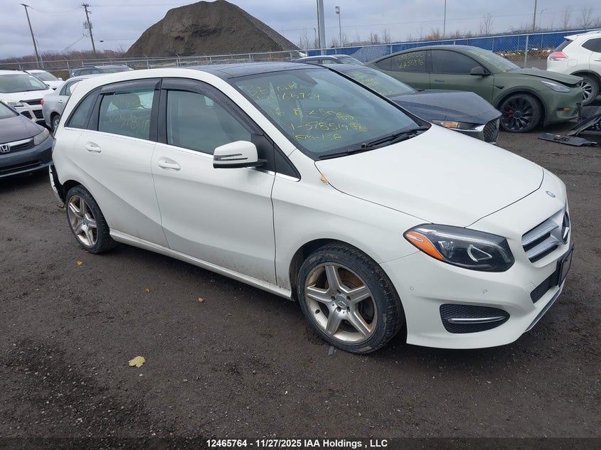 WDDMH4GB6GJ378519 2016 Mercedes-Benz B 250 4Matic Sports Tourer auction photo 1