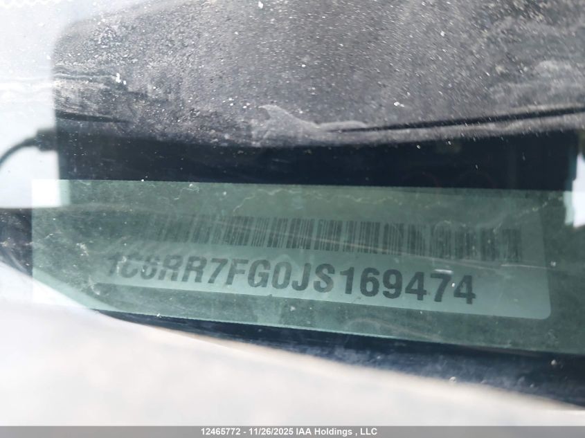 2018 Ram 1500 St VIN: 1C6RR7FG0JS169474 Lot: 12465772