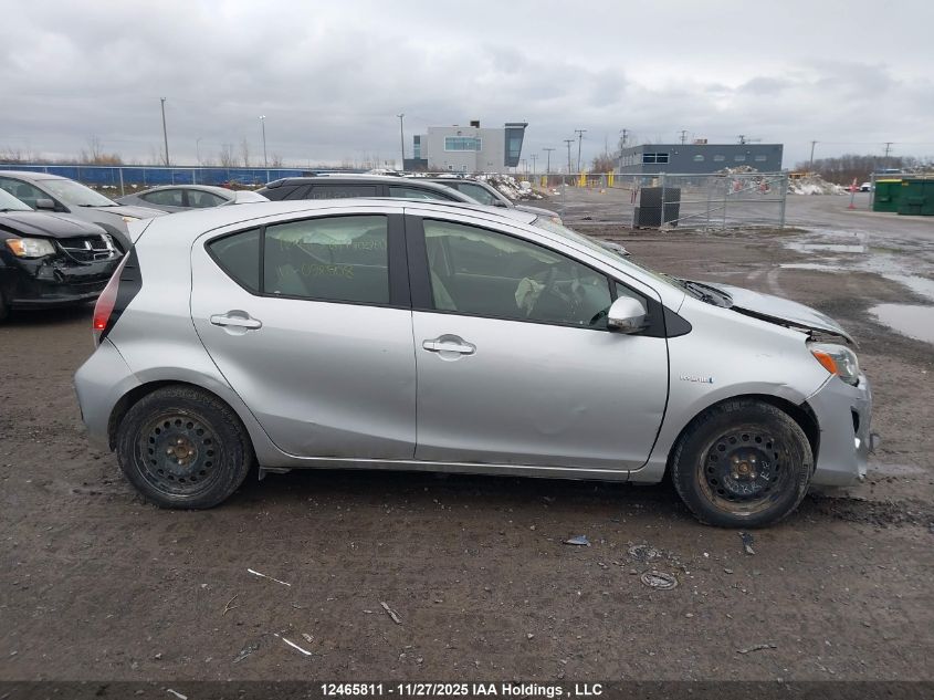 2015 Toyota Prius C VIN: JTDKDTB36F1098508 Lot: 12465811