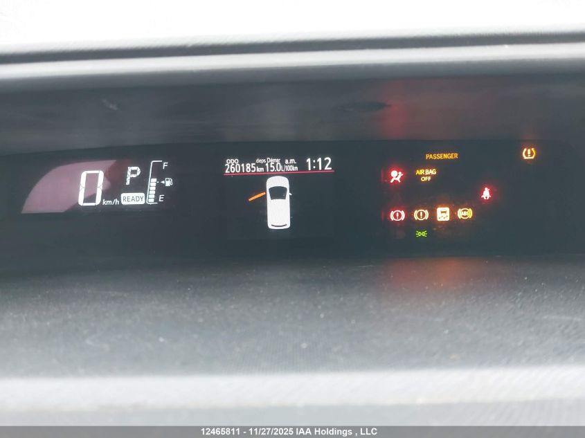 2015 Toyota Prius C VIN: JTDKDTB36F1098508 Lot: 12465811