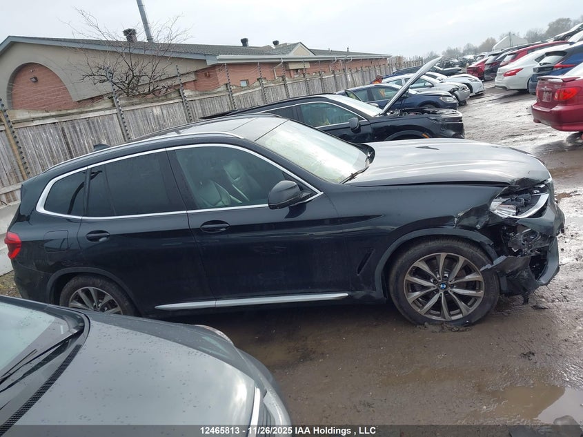 2019 BMW X3 xDrive30I VIN: 5UXTR9C56KLE17611 Lot: 12465813