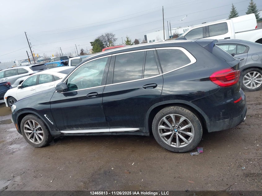 2019 BMW X3 xDrive30I VIN: 5UXTR9C56KLE17611 Lot: 12465813