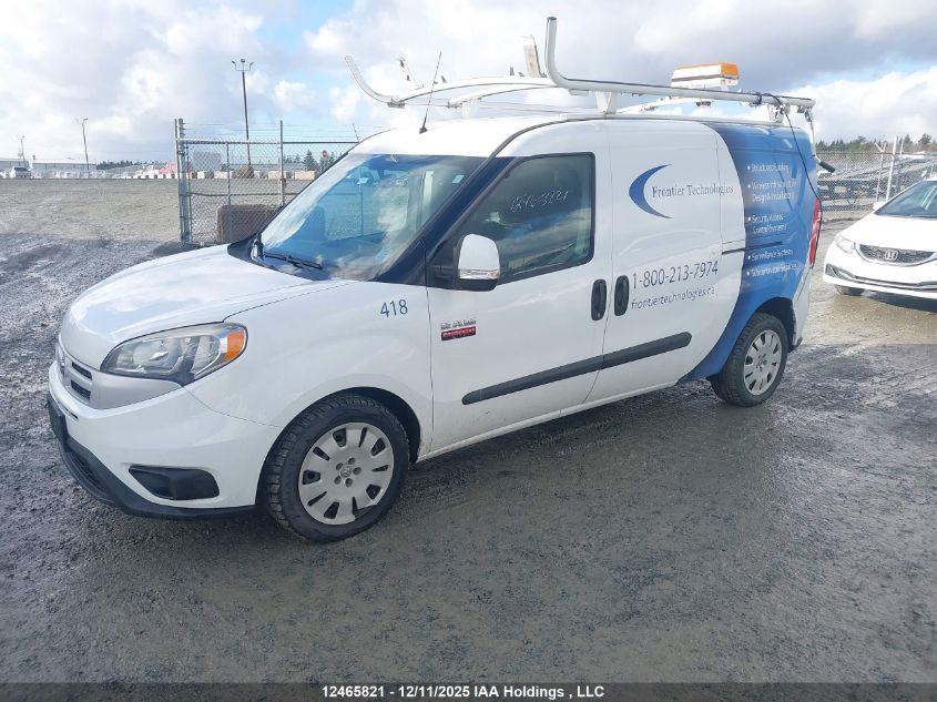 2016 Ram Promaster City Tradesman Slt VIN: ZFBERFDT0G6C65906 Lot: 12465821