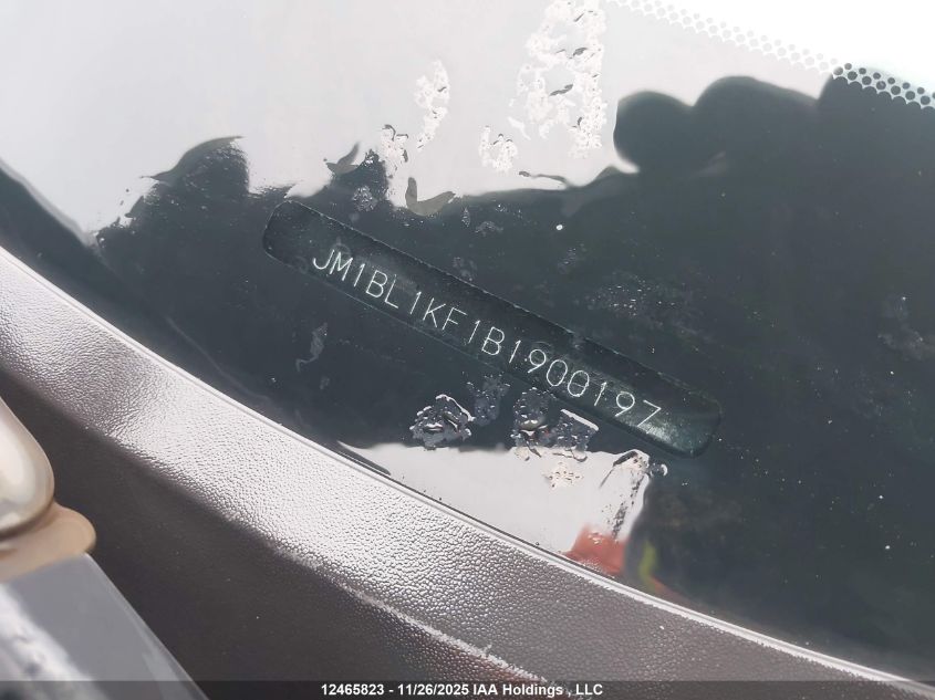 2011 Mazda 3 I VIN: JM1BL1KF1B1900197 Lot: 12465823