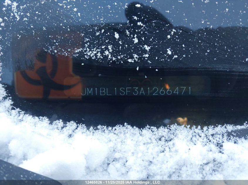 2010 Mazda 3 I VIN: JM1BL1SF3A1266471 Lot: 12465826