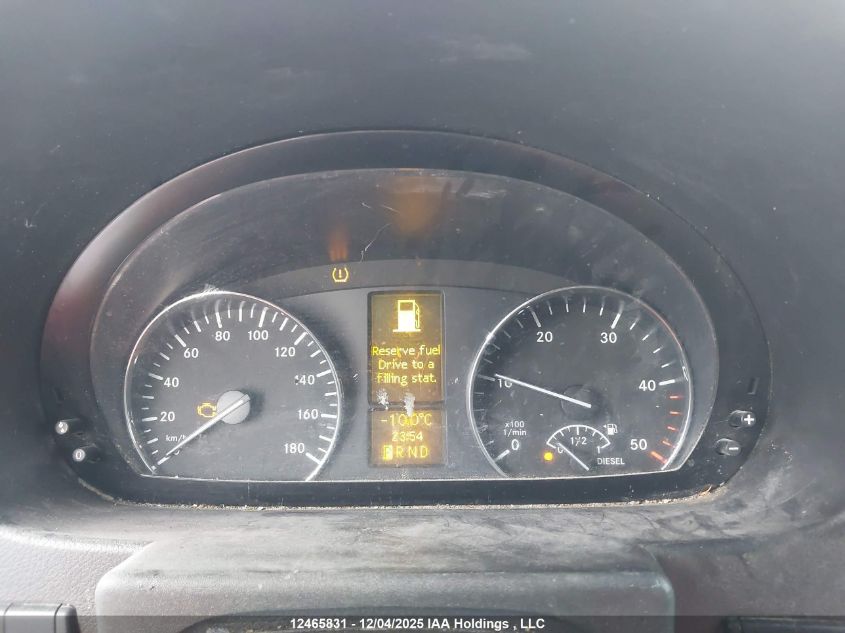 2017 Mercedes-Benz Sprinter 2500 VIN: WD3BE8CD6HP542160 Lot: 12465831