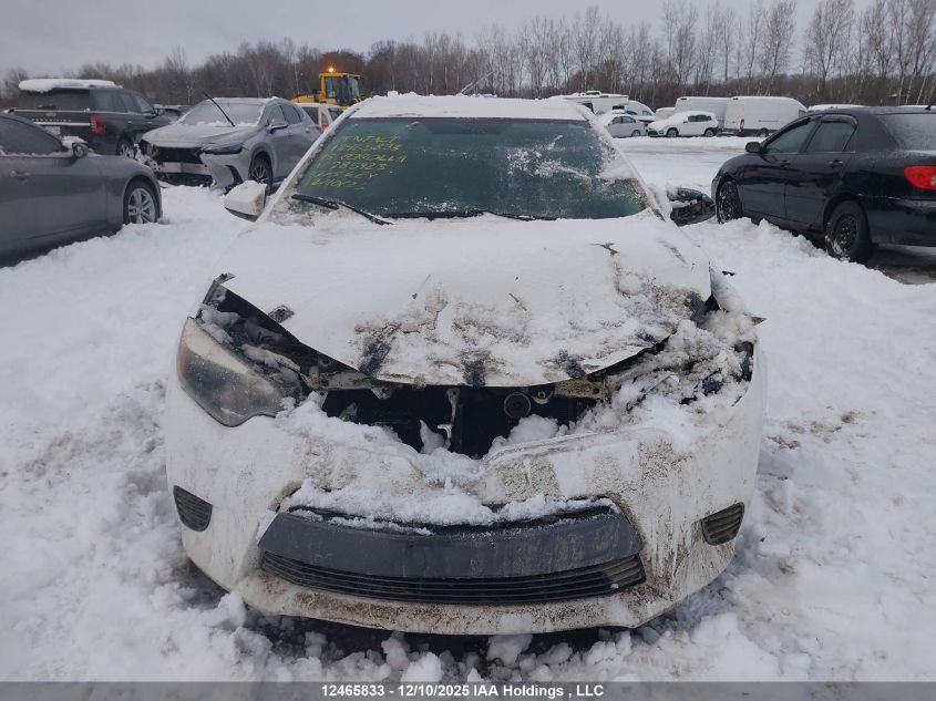 2015 Toyota Corolla VIN: 2T1BURHE3FC285423 Lot: 12465833