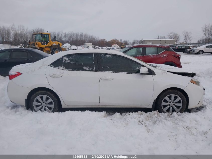 2015 Toyota Corolla VIN: 2T1BURHE3FC285423 Lot: 12465833