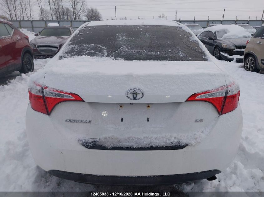 2015 Toyota Corolla VIN: 2T1BURHE3FC285423 Lot: 12465833