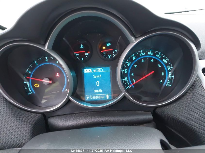 2013 Chevrolet Cruze Lt Turbo VIN: 1G1PC5SB6D7180530 Lot: 12465837