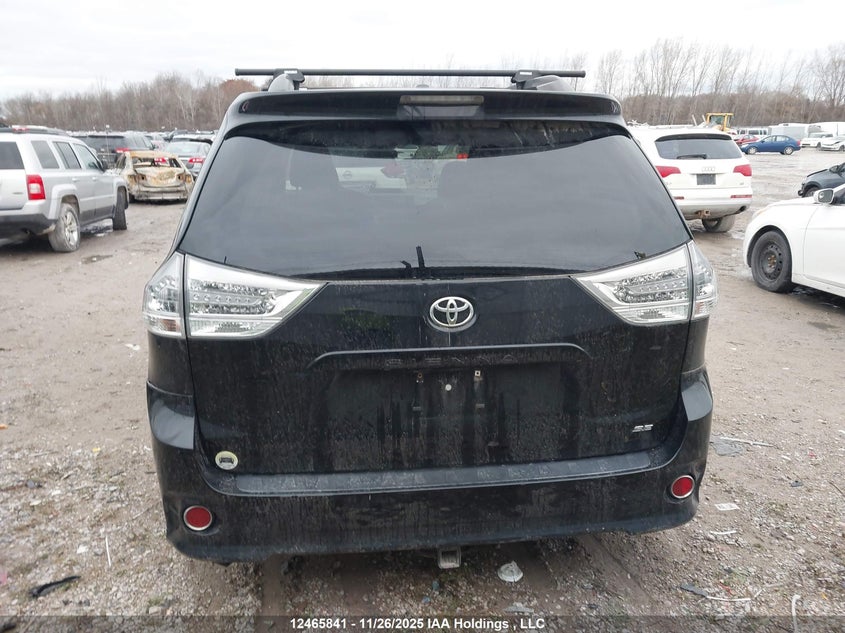 2012 Toyota Sienna Se 8 Passenger VIN: 5TDXK3DC3CS207191 Lot: 12465841