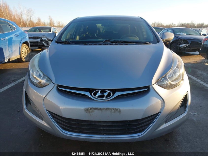 2015 Hyundai Elantra Se/Sport/Limited VIN: 5NPDH4AE4FH626531 Lot: 12465851