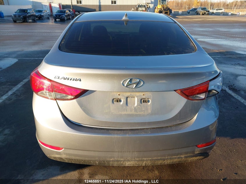 2015 Hyundai Elantra Se/Sport/Limited VIN: 5NPDH4AE4FH626531 Lot: 12465851