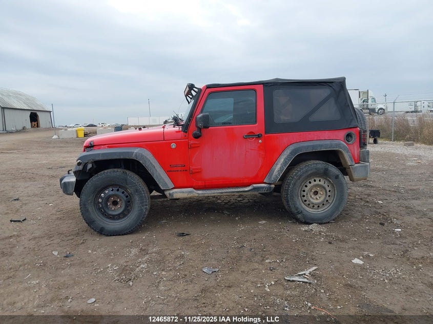 2016 Jeep Wrangler Sport VIN: 1C4AJWAG9GL129220 Lot: 12465872