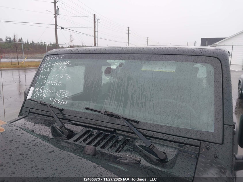 2012 Jeep Wrangler Sport VIN: 1C4AJWAG8CL177950 Lot: 12465873