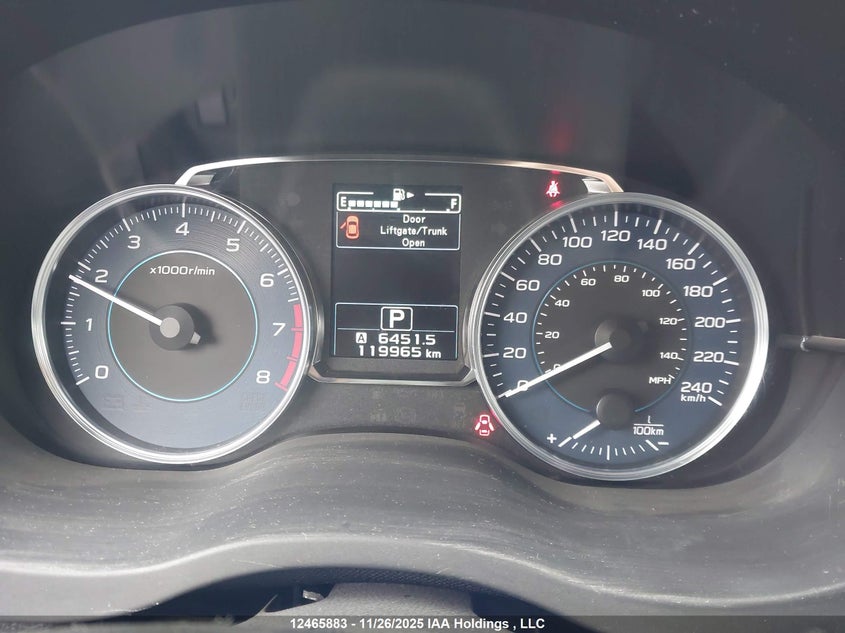 2016 Subaru Crosstrek Limited Package VIN: JF2GPALC7GH311864 Lot: 12465883