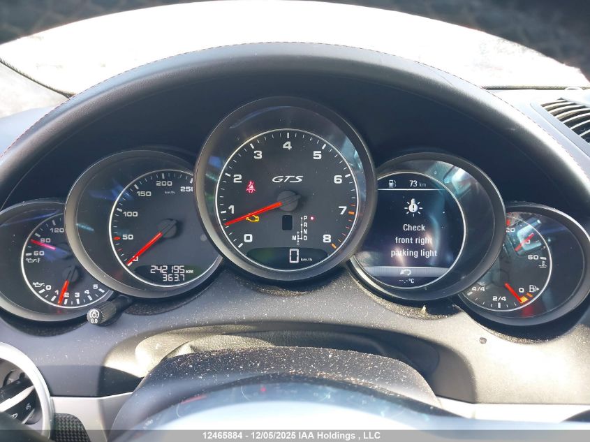 2016 Porsche Cayenne Gts VIN: WP1AD2A23GLA79787 Lot: 12465884