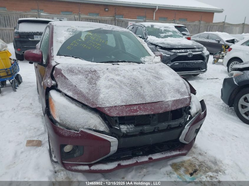 2024 Mitsubishi Mirage VIN: ML32AUHJ3RH039161 Lot: 12465902