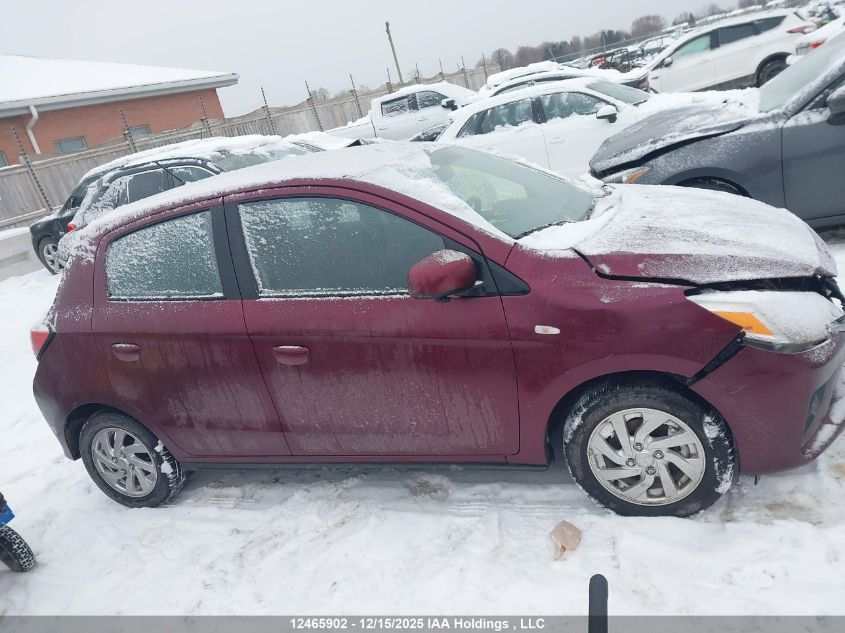 2024 Mitsubishi Mirage VIN: ML32AUHJ3RH039161 Lot: 12465902