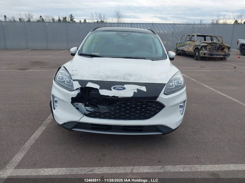2022 Ford Escape Titanium Hybrid VIN: 1FMCU9DZXNUA01618 Lot: 12465911