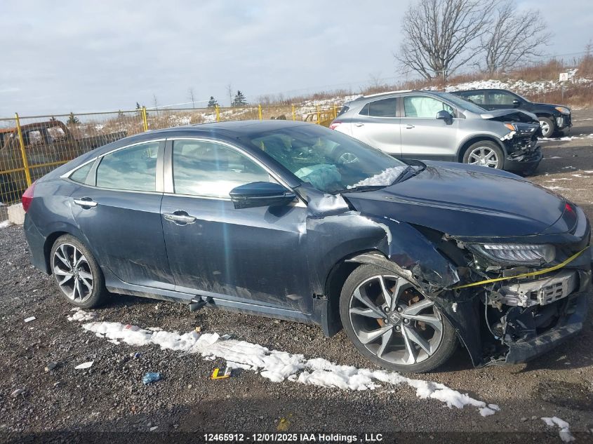 2019 Honda Civic Touring VIN: 2HGFC1F92KH100131 Lot: 12465912