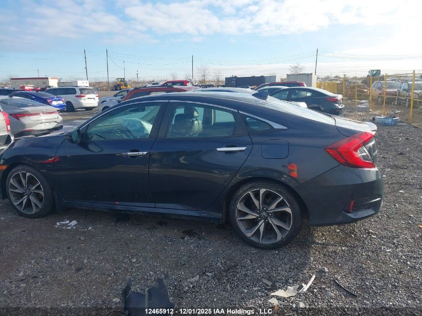 2019 Honda Civic Touring VIN: 2HGFC1F92KH100131 Lot: 12465912