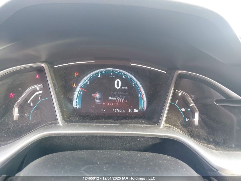 2019 Honda Civic Touring VIN: 2HGFC1F92KH100131 Lot: 12465912