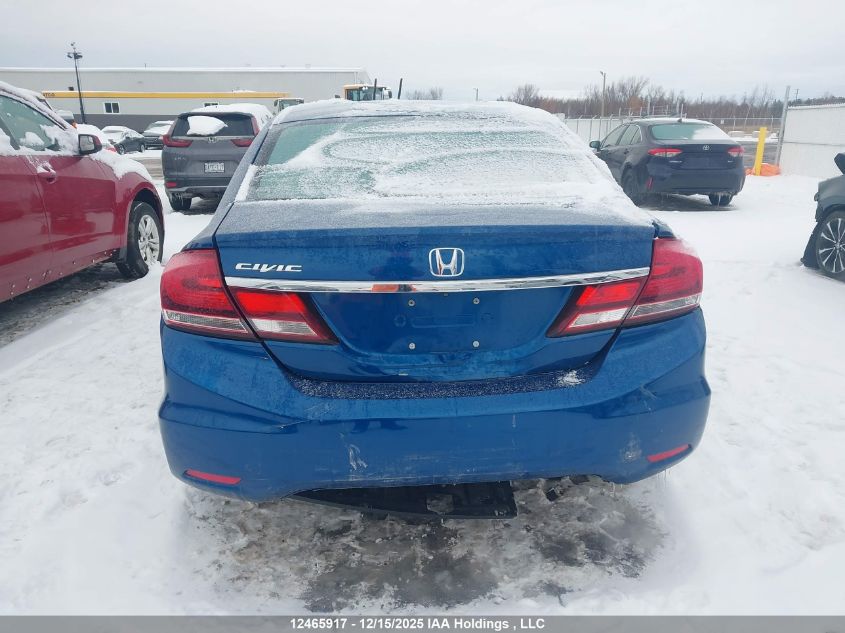 2014 Honda Civic VIN: 2HGFB2E50EH005403 Lot: 12465917