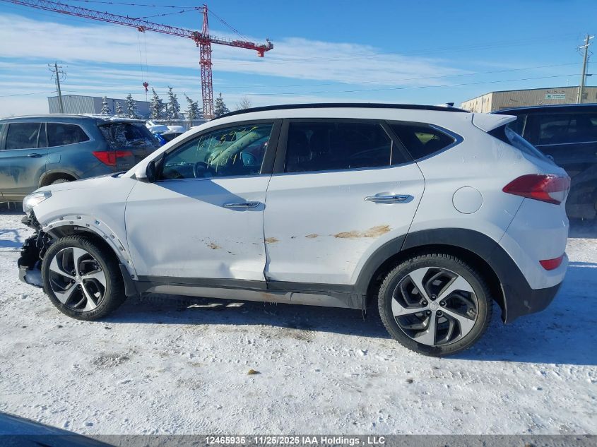 2017 Hyundai Tucson Limited/Sport And Eco/Se VIN: KM8J3CA23HU415701 Lot: 12465935