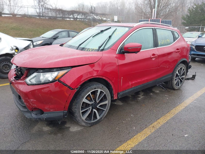 Vin: jn1bj1cr4jw284594, lot: 2851131, nissan qashqai s/sl/sv 20182
