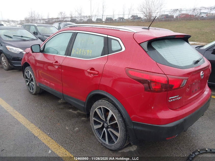 Vin: jn1bj1cr4jw284594, lot: 2851131, nissan qashqai s/sl/sv 20183