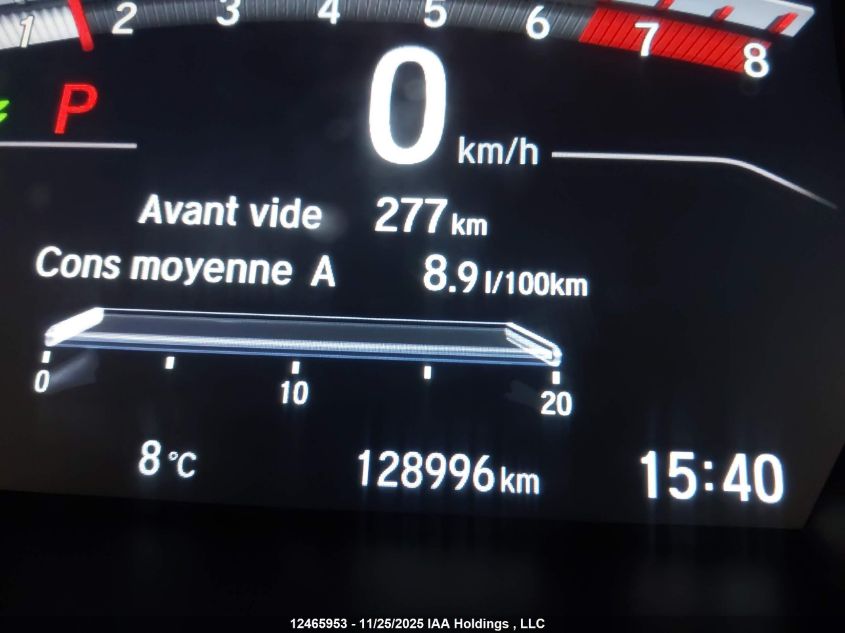 2020 Honda Cr-V VIN: 2HKRW2H21LH232847 Lot: 12465953