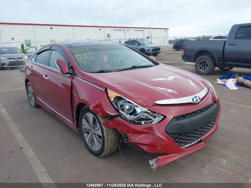 2015 Hyundai Sonata Hybrid Limited VIN: KMHEC4A42FA127708 Lot: 12465967