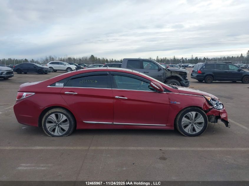 2015 Hyundai Sonata Hybrid Limited VIN: KMHEC4A42FA127708 Lot: 12465967