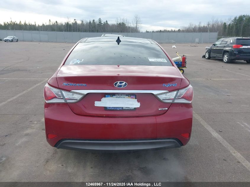 2015 Hyundai Sonata Hybrid Limited VIN: KMHEC4A42FA127708 Lot: 12465967