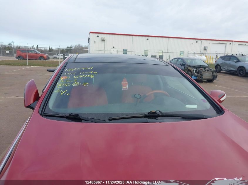 2015 Hyundai Sonata Hybrid Limited VIN: KMHEC4A42FA127708 Lot: 12465967