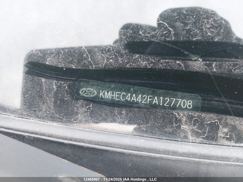 2015 Hyundai Sonata Hybrid Limited VIN: KMHEC4A42FA127708 Lot: 12465967